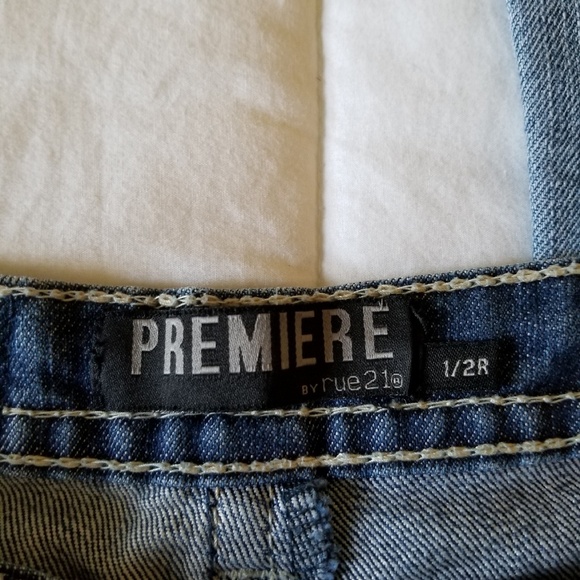 Premiere by Rue21 Embellished Jeans Sz 1/2 - Picture 8 of 8